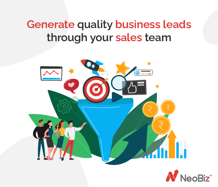 How to Generate quality business leads with the help of the sales team
